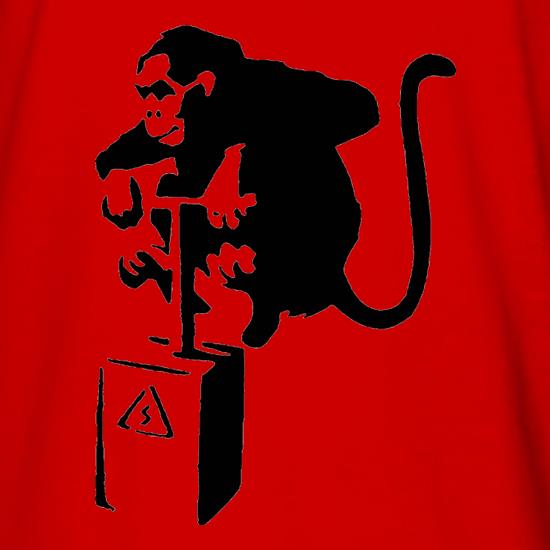 Banksy Monkey Detonator t shirt